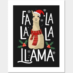 Fa La La La Llama Posters and Art